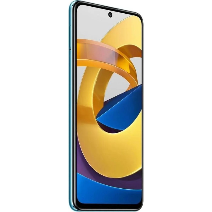 Смартфон Xiaomi POCO M4 Pro 5G NFC RU, 6.6'', IPS, 4Гб, 64Гб, 50 Мп, 16Мп, 5000 мАч, синий - фото 51321195
