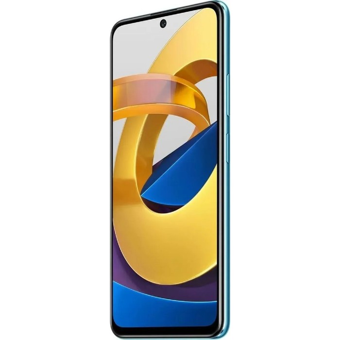 Смартфон Xiaomi POCO M4 Pro 5G NFC RU, 6.6'', IPS, 4Гб, 64Гб, 50 Мп, 16Мп, 5000 мАч, синий - фото 51321196