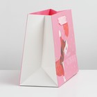 Пакет подарочный ламинированный вертикальный, упаковка, «Письмо с любовью», MS 18 х 23 х 10 см - Фото 2