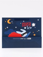 Пакет подарочный ламинированный, упаковка, «Super», L 40×31×11.5 см  (артикул 7164781)  большой выбор товаров оптом и в розницу по низким ценам с доставкой