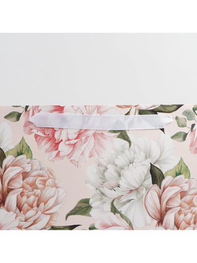 Пакет подарочный ламинированный, упаковка, «Сердце», XL 40×49×19 см