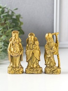 Набор фигурок гипс «Три восточных старца», состаренное золото, 11 см  (артикул 7777213)  большой выбор товаров оптом и в розницу по низким ценам с доставкой