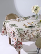 Набор кухонный «Этель» Forest landscape: скатерть 148×183±2 см с ГМВО, салфетка 40×40 см - 8 шт. - Фото 2