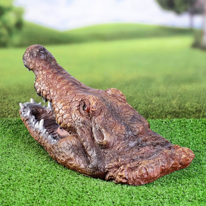 Садовая фигура "Пасть крокодила" 23х47см - фото 1907415017