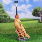 Садовая фигура "Сурикаты под фонарем" 45х27х20см - фото 24514925