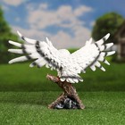 Садовая фигура "Сова взлетает" 19х37х10см - фото 24012331