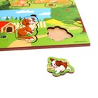 Головоломка и книга с аппликациями «Кто где живёт?» 4276396