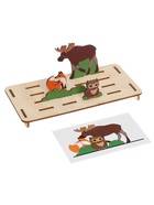 Головоломка. Повтори по образцу «Лес» 4276400