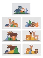 Головоломка. Повтори по образцу «Лес» 4276400