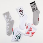 Набор носков "MARVEL", Мстители, 5 пар, 27-29 см - фото 21536646