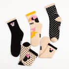 Носки для девочки «Мышка», 5 пар, 23-25 см - Фото 2