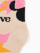 Носки для девочки KAFTAN «Мышка», набор 5 пар, чёрно-бежевые, 23-25 см 6896720