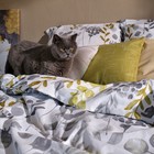 Постельное бельё евро «Этель» Flora and spring (вид 2), поплин - Фото 11