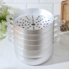 УЦЕНКА Манты-казан 6 л с 4 сетками - Фото 2