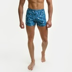 Плавки мужские, цвет зеленый/синий, размер 48 - фото 25486916