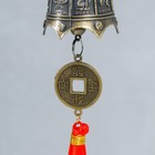 Колокольчик металл "Колокольчик-оружие с монетой" 20х3,8х3,8 см - фото 7552424