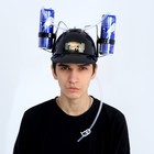 Каска с отверстиями под банки "Не буди во мне тигра" - фото 22818817