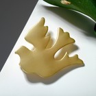 УЦЕНКА Брошь «Голубь», цвет матовое золото - Фото 2