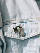 Значок «Косатка» созвездие, цвет чёрно-зелёный в золоте - Фото 6