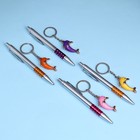 Набор подарочный 2в1 (ручка, брелок дельфин) микс - фото 804781619