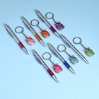 Набор подарочный 2в1 (ручка, брелок сова) микс - фото 25270174