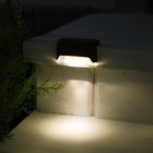 Садовый светильник на солнечной батарее, 8 × 4.5 × 4.5 см, 1 LED, свечение тёплое белое, коричневый - Фото 1