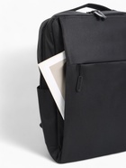 Рюкзак мужской на молнии, 2 наружных кармана, с USB, цвет чёрный - Фото 5