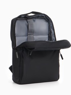 Рюкзак мужской на молнии, 2 наружных кармана, с USB, цвет чёрный - Фото 8