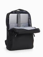 Рюкзак мужской на молнии, 2 наружных кармана, с USB, цвет чёрный - Фото 10