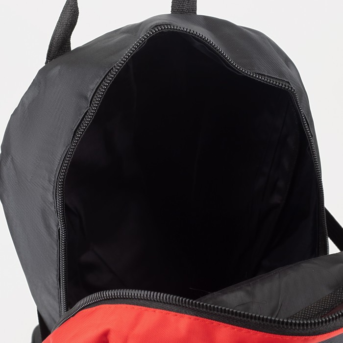Рюкзак туристический на молнии, цвет красный - фото 1911711641