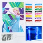 Фреска песком с блёстками «Холодное сердце», 9 цветов - Фото 2