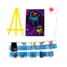 Алмазная мозаика с частичным заполнением на подставке для детей «Игровой мир», 10×15 см - Фото 4