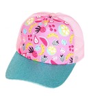 Кепка детская для девочки с сеткой Fruit, р-р. 52-54 см - фото 31837287