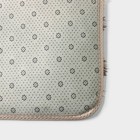 Коврик Доляна «Зиг-заг», 50×80 см, коричневый - Фото 5