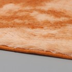 Коврик Доляна «Пушистик. Зиг-заг», 45×120 см, цвет коричневый - Фото 5