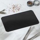 Противень для разморозки продуктов Доляна, 35.5×20.5 см, цвет чёрный - Фото 2