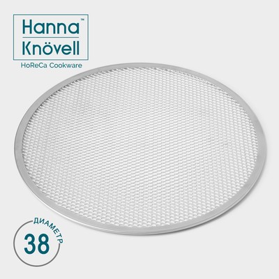 Форма для выпечки пиццы, d=38 см, алюминий, серебристая