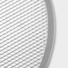 Форма для выпечки пиццы, d=38 см, алюминий, серебристая - Фото 3