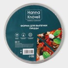 Форма для выпечки пиццы, d=38 см, алюминий, серебристая - Фото 4