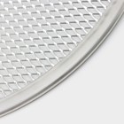 Форма для выпечки пиццы Hanna Knövell, d=30 см, алюминий, серебристая - Фото 3