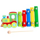 Ксилофон «Паровозик» Alatoys, 5 планок - Фото 1