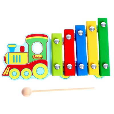 Ксилофон «Паровозик» Alatoys, 5 планок