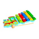 Ксилофон «Паровозик» Alatoys, 5 планок - Фото 2