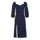 Платье женское, цвет тёмно-синий, размер 44 - Фото 8