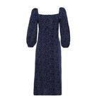 Платье женское, цвет тёмно-синий, размер 44 - Фото 9