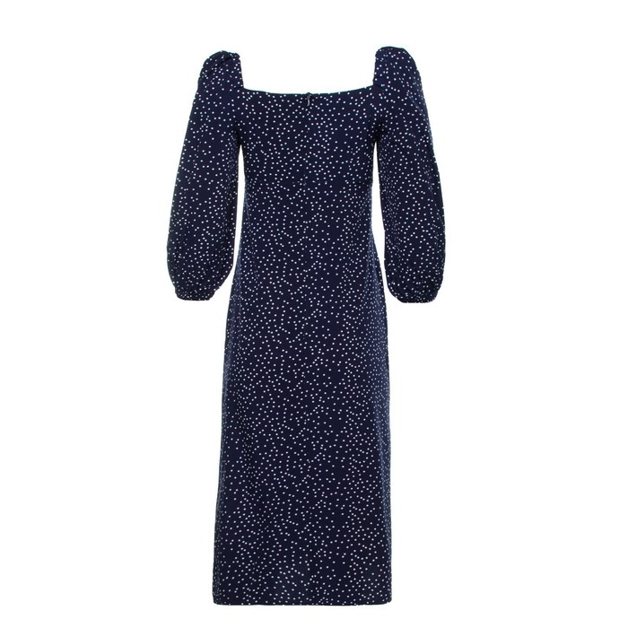 Платье женское, цвет тёмно-синий, размер 44 - фото 1907415770
