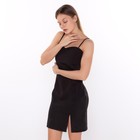 Платье женское, цвет чёрный, размер 44 - фото 21537995