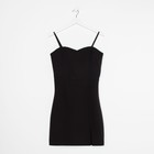 Платье женское, цвет чёрный, размер 44 - Фото 7