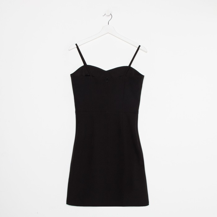Платье женское, цвет чёрный, размер 44 - фото 1885348721