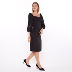 Платье женское, черный, р-р 48 - фото 21538063